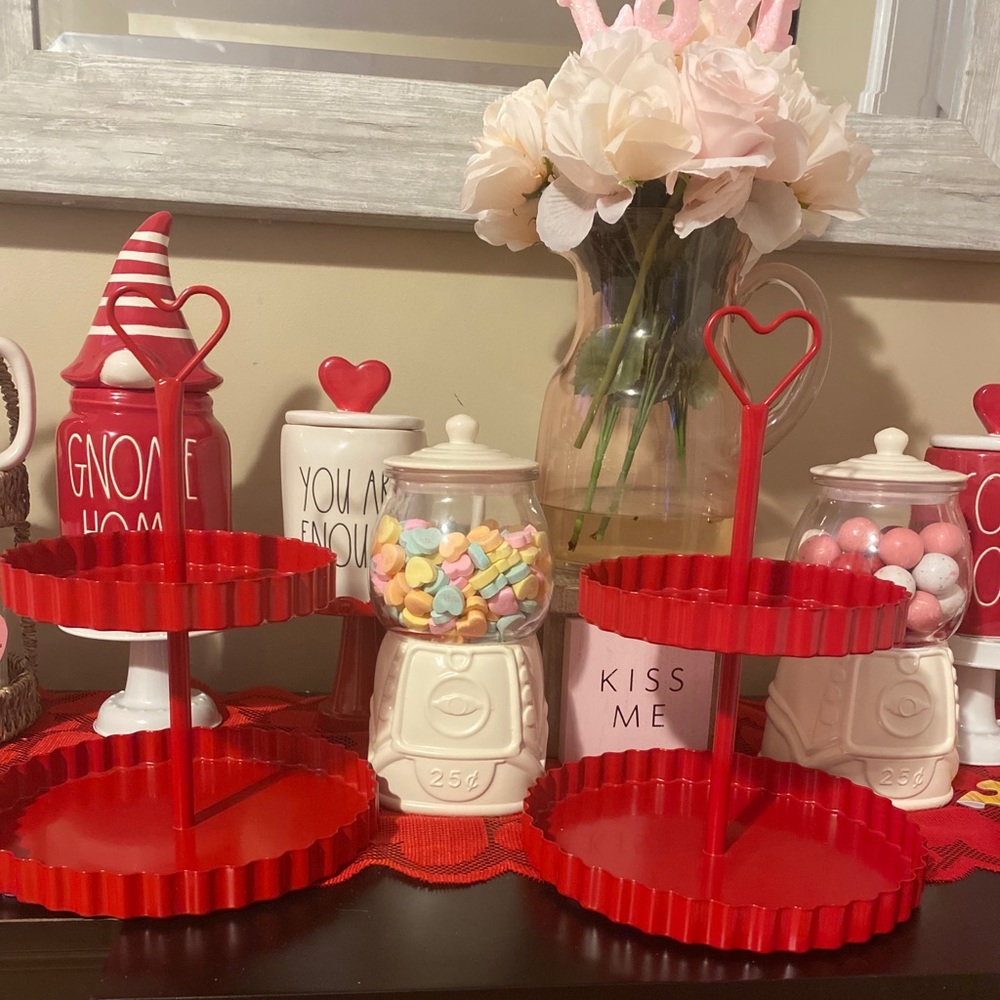 Red Tired Tray from Target Bullseye